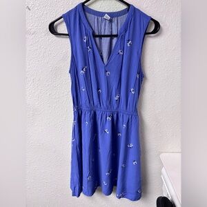 Old Navy Lilac Purple Floral Midi Dress